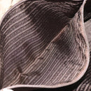 PRADA Tote Bag Suede Khaki Auth bs22528-11