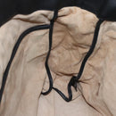 PRADA Tote Bag Leather Black Gold Auth bs22531-19