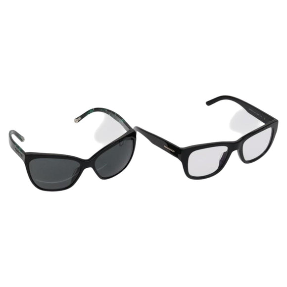 Christian Dior Sunglasses Plastic 2Set Black Auth bs22537