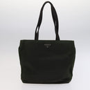 PRADA Hand Bag Nylon Leather 3 Set Khaki Beige Auth bs22539-18