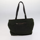 PRADA Hand Bag Nylon Leather 3 Set Khaki Beige Auth bs22539-19