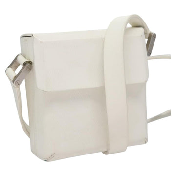 LOUIS VUITTON Damie Grasset Marty Pochette Shoulder Bag White LV Auth bs22545