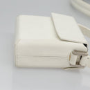 LOUIS VUITTON Damie Grasset Marty Pochette Shoulder Bag White LV Auth bs22545-3
