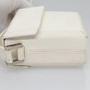 LOUIS VUITTON Damie Grasset Marty Pochette Shoulder Bag White LV Auth bs22545-4
