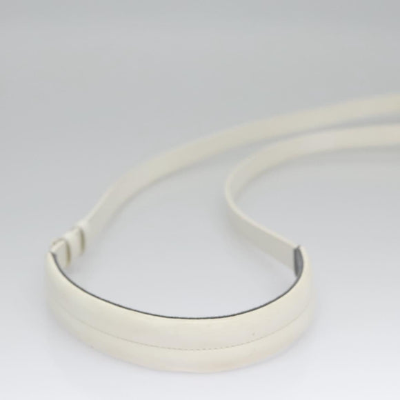 LOUIS VUITTON Damie Grasset Marty Pochette Shoulder Bag White LV Auth bs22545