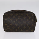 LOUIS VUITTON Monogram Trousse Toilette Clutch Bag 2 Set LV Auth bs22553-10