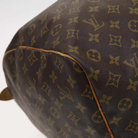 LOUIS VUITTON Monogram Keepall 60 Boston Bag M41422 LV Auth bs22554