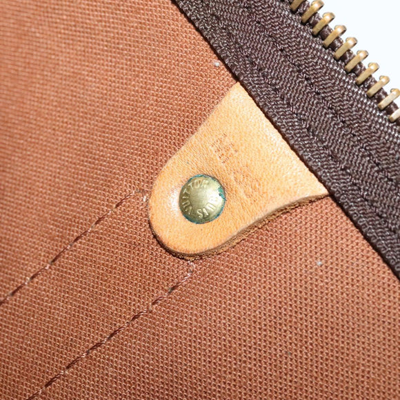 LOUIS VUITTON Monogram Keepall 60 Boston Bag M41422 LV Auth bs22554