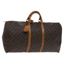 LOUIS VUITTON Monogram Keepall 60 Boston Bag M41422 LV Auth bs22554-1