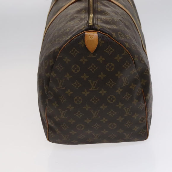 LOUIS VUITTON Monogram Keepall 60 Boston Bag M41422 LV Auth bs22554