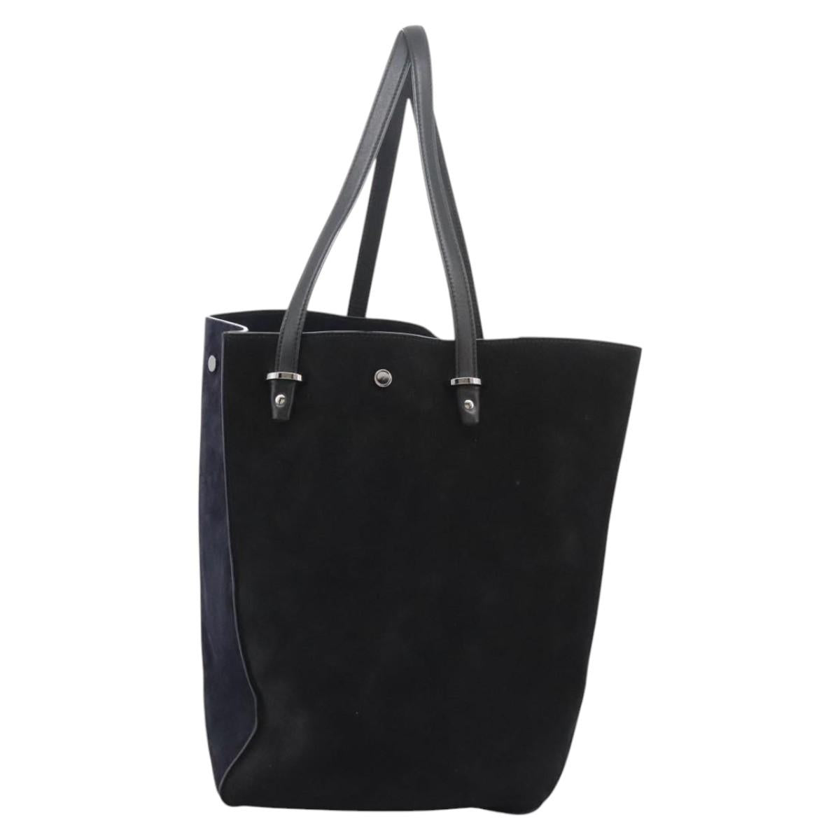 Jimmy Choo Tote Bag Suede Navy Auth bs22568 Brand Street Tokyo