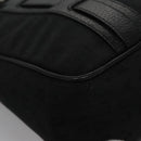 BVLGARI Hand Bag Canvas Black Silver Auth bs22572-15
