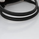 BVLGARI Hand Bag Canvas Black Silver Auth bs22572-7