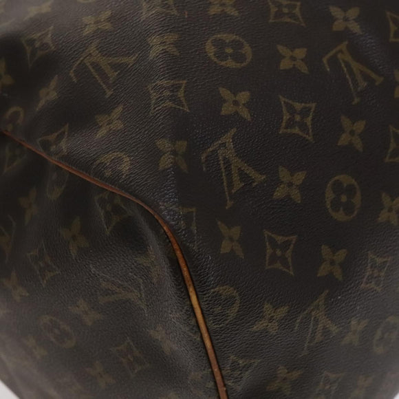 LOUIS VUITTON Monogram Keepall 55 Boston Bag M41424 LV Auth bs22585