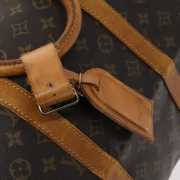 LOUIS VUITTON Monogram Keepall 55 Boston Bag M41424 LV Auth bs22585