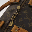 LOUIS VUITTON Monogram Keepall 55 Boston Bag M41424 LV Auth bs22585-9