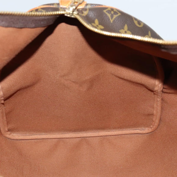 LOUIS VUITTON Monogram Keepall 55 Boston Bag M41424 LV Auth bs22585