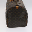 LOUIS VUITTON Monogram Keepall 55 Boston Bag M41424 LV Auth bs22585-3