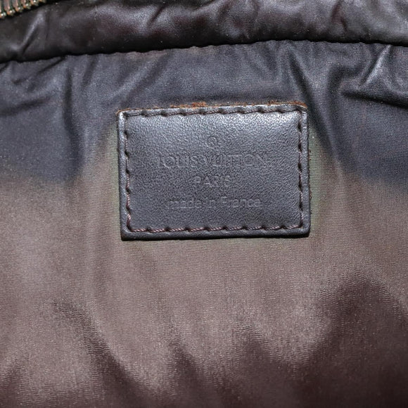LOUIS VUITTON Damier Geant Yak Business Bag Black Noir M93082 LV Auth bs22587