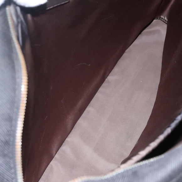 LOUIS VUITTON Damier Geant Yak Business Bag Black Noir M93082 LV Auth bs22587