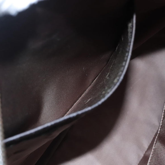 LOUIS VUITTON Damier Geant Yak Business Bag Black Noir M93082 LV Auth bs22587