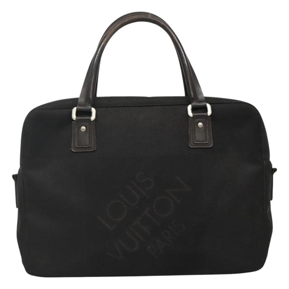 LOUIS VUITTON Damier Geant Yak Business Bag Black Noir M93082 LV Auth bs22587