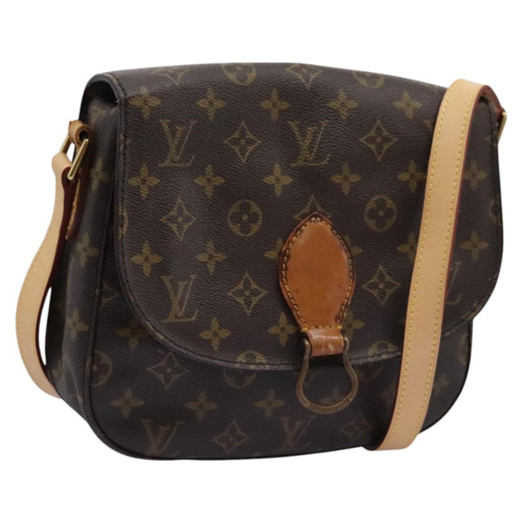 LOUIS VUITTON Monogram Saint Cloud GM Shoulder Bag M51242 LV Auth bs22590