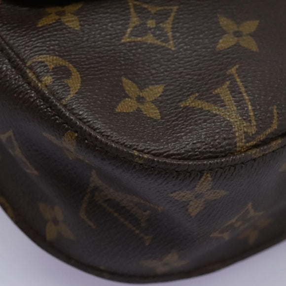 LOUIS VUITTON Monogram Saint Cloud GM Shoulder Bag M51242 LV Auth bs22590