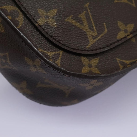 LOUIS VUITTON Monogram Saint Cloud GM Shoulder Bag M51242 LV Auth bs22590