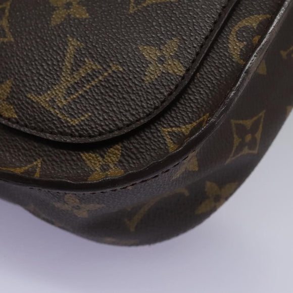 LOUIS VUITTON Monogram Saint Cloud GM Shoulder Bag M51242 LV Auth bs22590