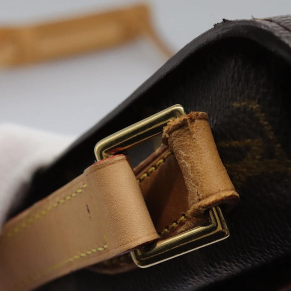 LOUIS VUITTON Monogram Saint Cloud GM Shoulder Bag M51242 LV Auth bs22590