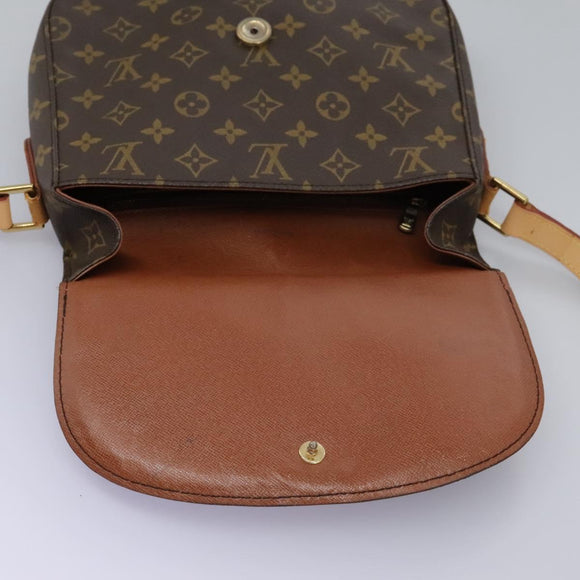 LOUIS VUITTON Monogram Saint Cloud GM Shoulder Bag M51242 LV Auth bs22590