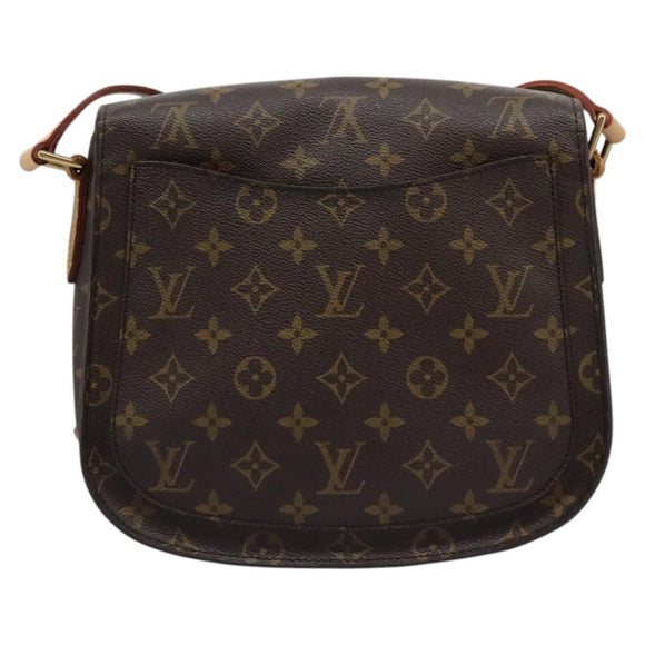 LOUIS VUITTON Monogram Saint Cloud GM Shoulder Bag M51242 LV Auth bs22590