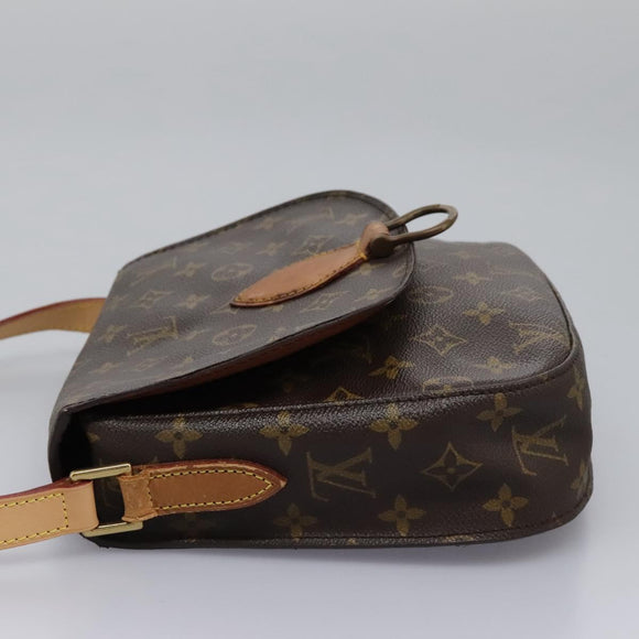 LOUIS VUITTON Monogram Saint Cloud GM Shoulder Bag M51242 LV Auth bs22590