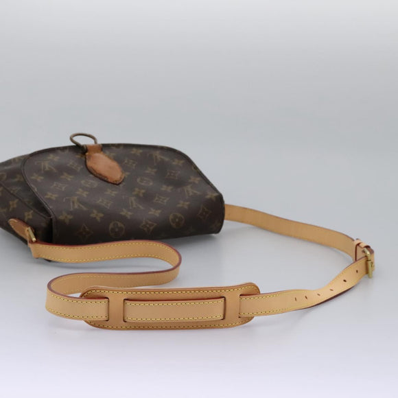 LOUIS VUITTON Monogram Saint Cloud GM Shoulder Bag M51242 LV Auth bs22590