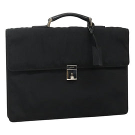 GUCCI Hand Bag Nylon Black 015 0235 Auth bs22614