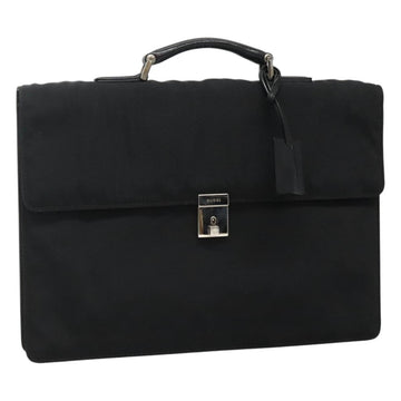 GUCCI Hand Bag Nylon Black 015 0235 Auth bs22614