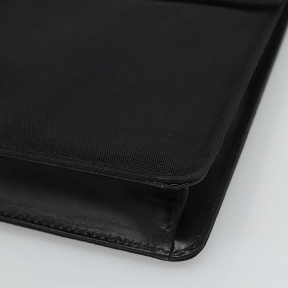 GUCCI Hand Bag Nylon Black 015 0235 Auth bs22614