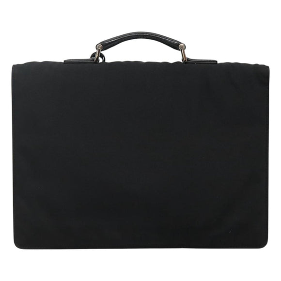 GUCCI Hand Bag Nylon Black 015 0235 Auth bs22614