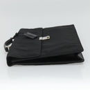 GUCCI Hand Bag Nylon Black 015 0235 Auth bs22614-4