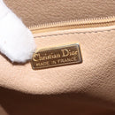 Christian Dior Trotter Canvas Shoulder Bag Beige Auth bs22617-18