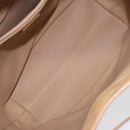 Christian Dior Trotter Canvas Shoulder Bag Beige Auth bs22617-12