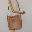 Christian Dior Trotter Canvas Shoulder Bag Beige Auth bs22617-22