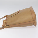 Christian Dior Trotter Canvas Shoulder Bag Beige Auth bs22617-4