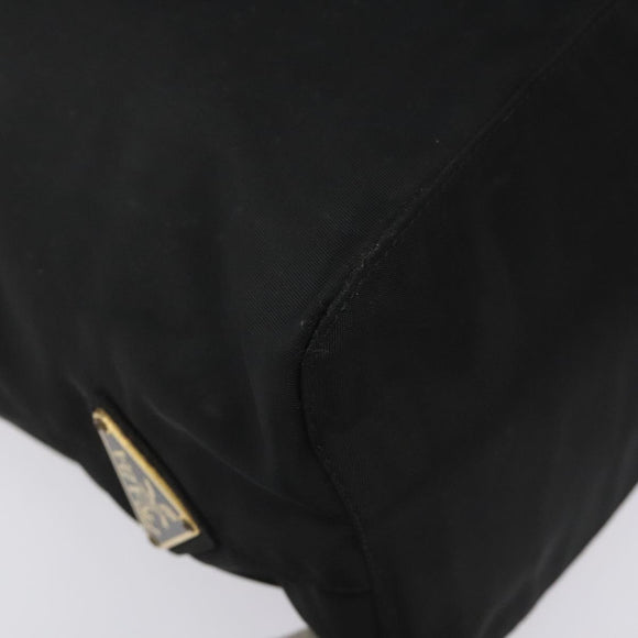 PRADA Hand Bag Nylon Black Auth bs22622