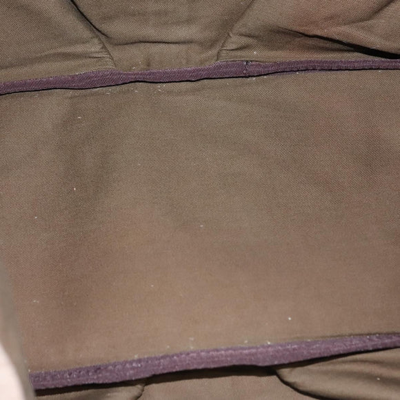 BURBERRY Tote Bag Canvas Beige Auth bs22667