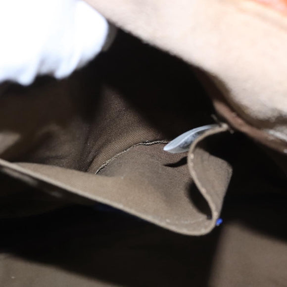 BURBERRY Tote Bag Canvas Beige Auth bs22667