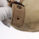 BURBERRY Tote Bag Canvas Beige Auth bs22667-5