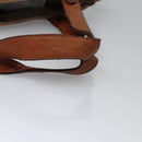 BURBERRY Tote Bag Canvas Beige Auth bs22667-8