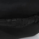 CHANEL Bicolore Vanity Hand Bag Leather Black CC Auth bs22678-7